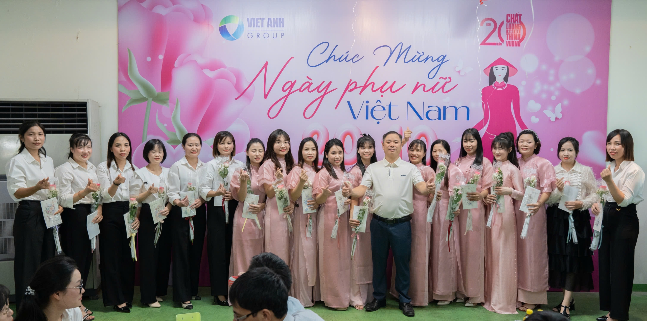 VIET ANH GROUP tưng bừng kỷ niệm ngày Phụ nữ Việt Nam 20.10