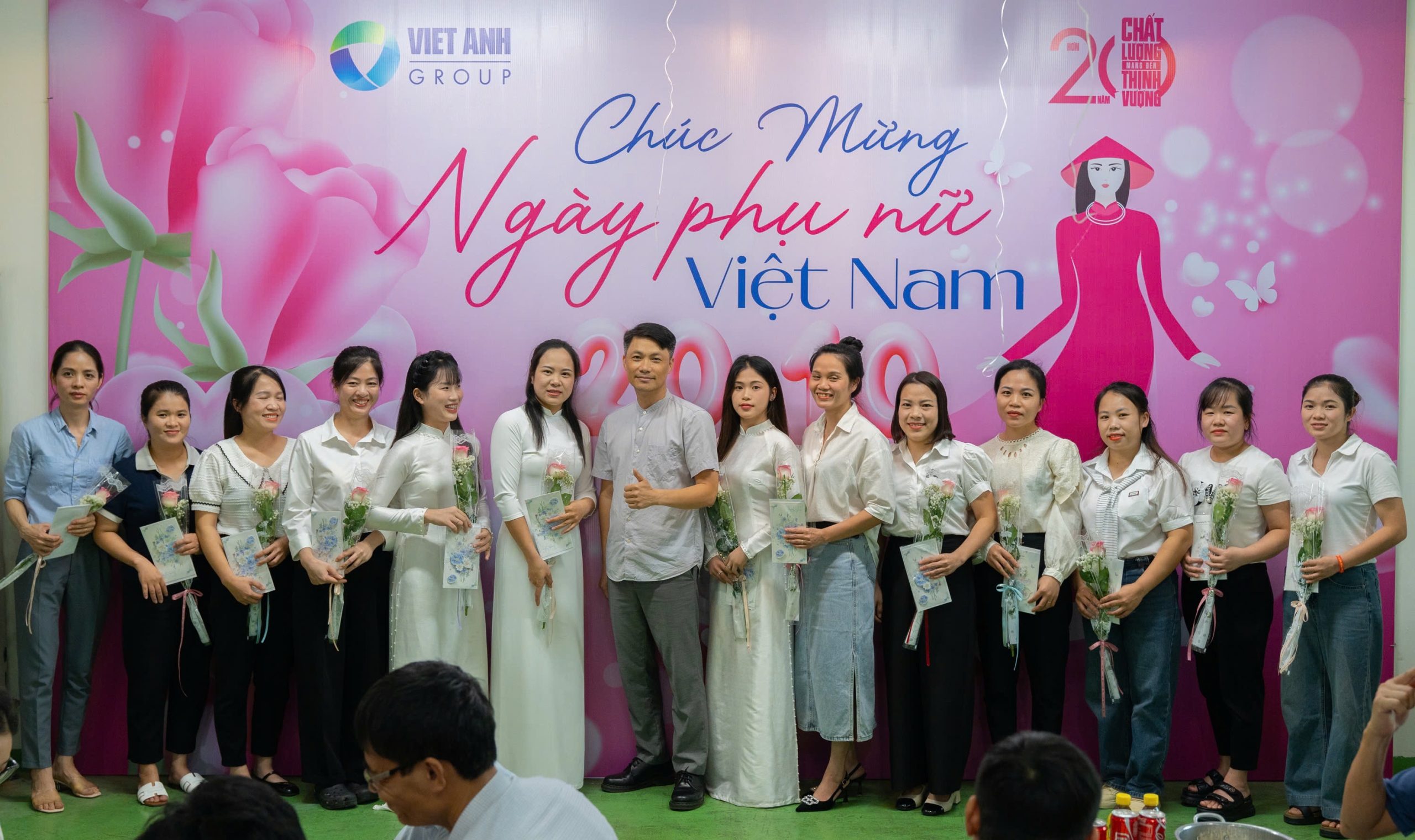VIET ANH GROUP tưng bừng kỷ niệm ngày Phụ nữ Việt Nam 20.10
