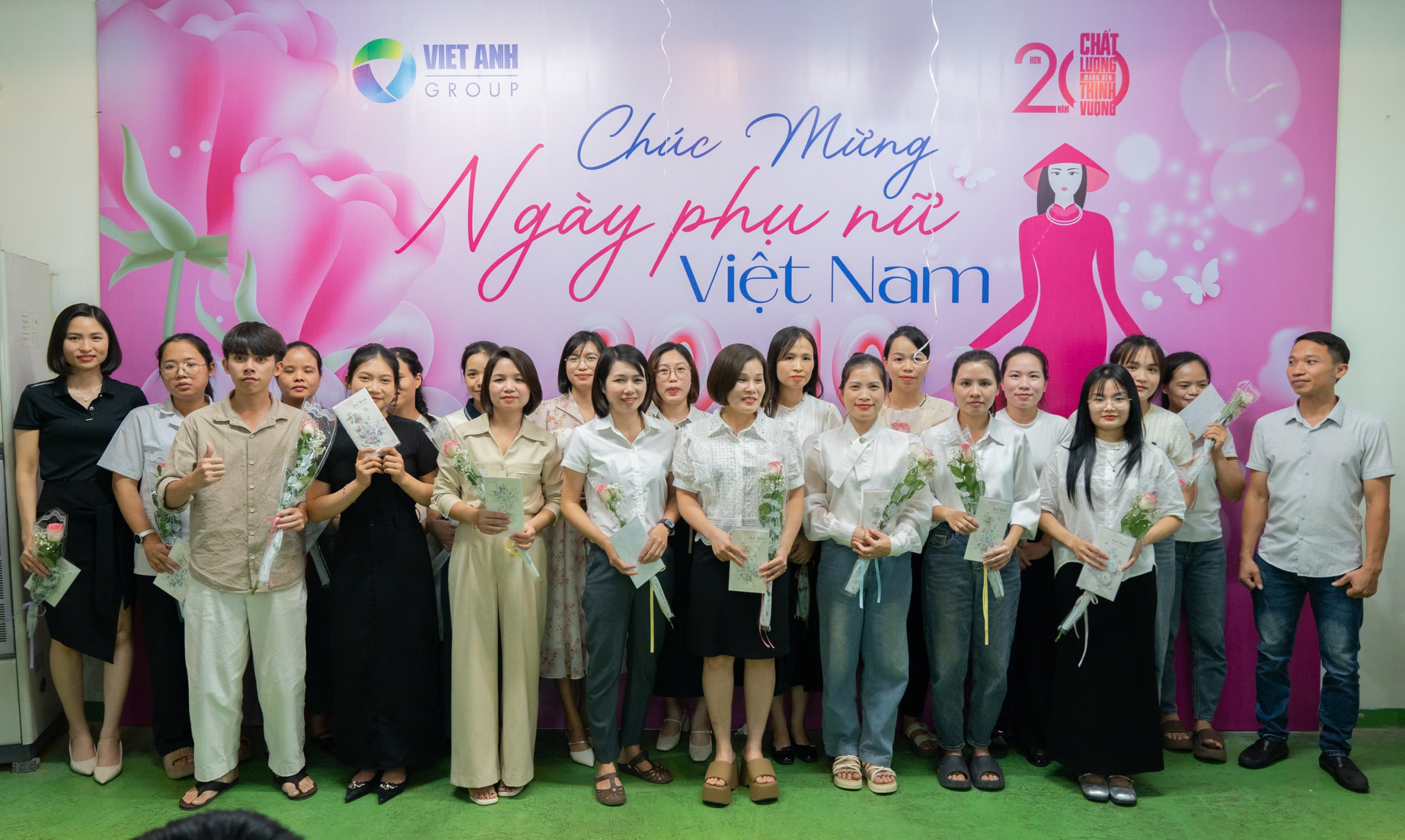 VIET ANH GROUP tưng bừng kỷ niệm ngày Phụ nữ Việt Nam 20.10