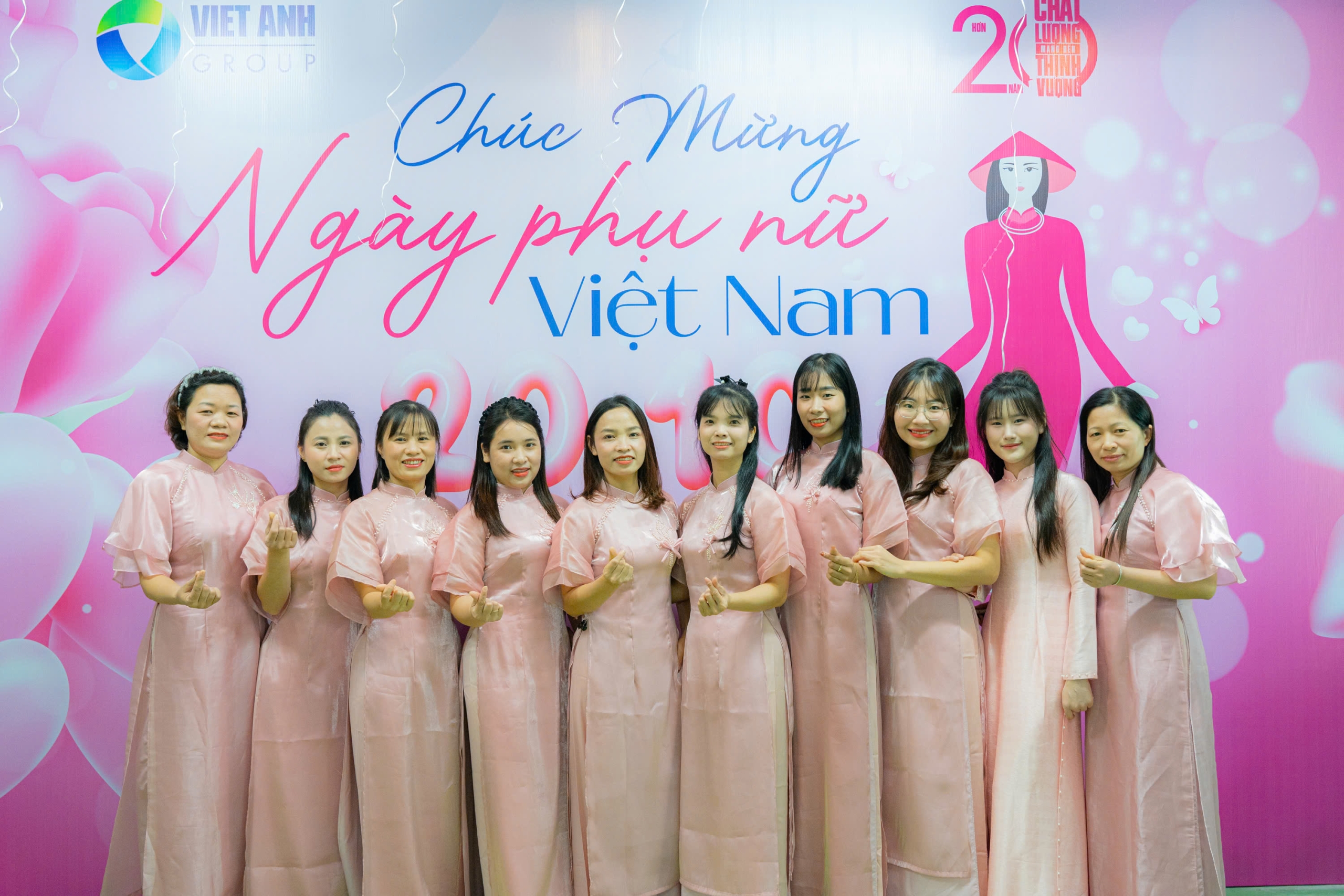 VIET ANH GROUP tưng bừng kỷ niệm ngày Phụ nữ Việt Nam 20.10