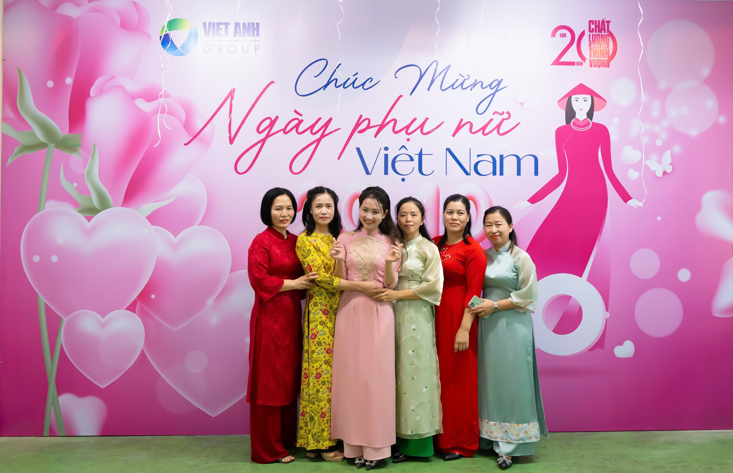 VIET ANH GROUP tưng bừng kỷ niệm ngày Phụ nữ Việt Nam 20.10