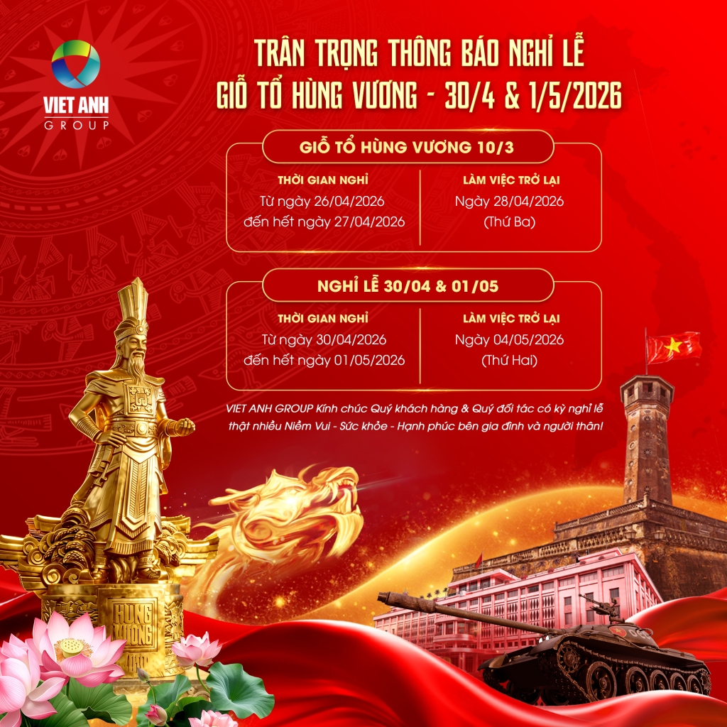 VIET ANH GROUP – Cùng nhìn lại ý nghĩa lịch sử dịp lễ 30/4 – 1/5